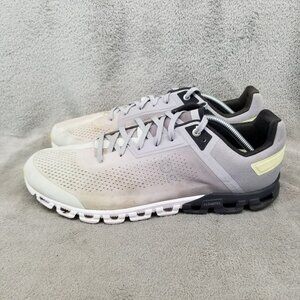 On Shoes Mens Size 11.5 Cloudflow Gray Lace Up Running Athletic Sneakers *Read*